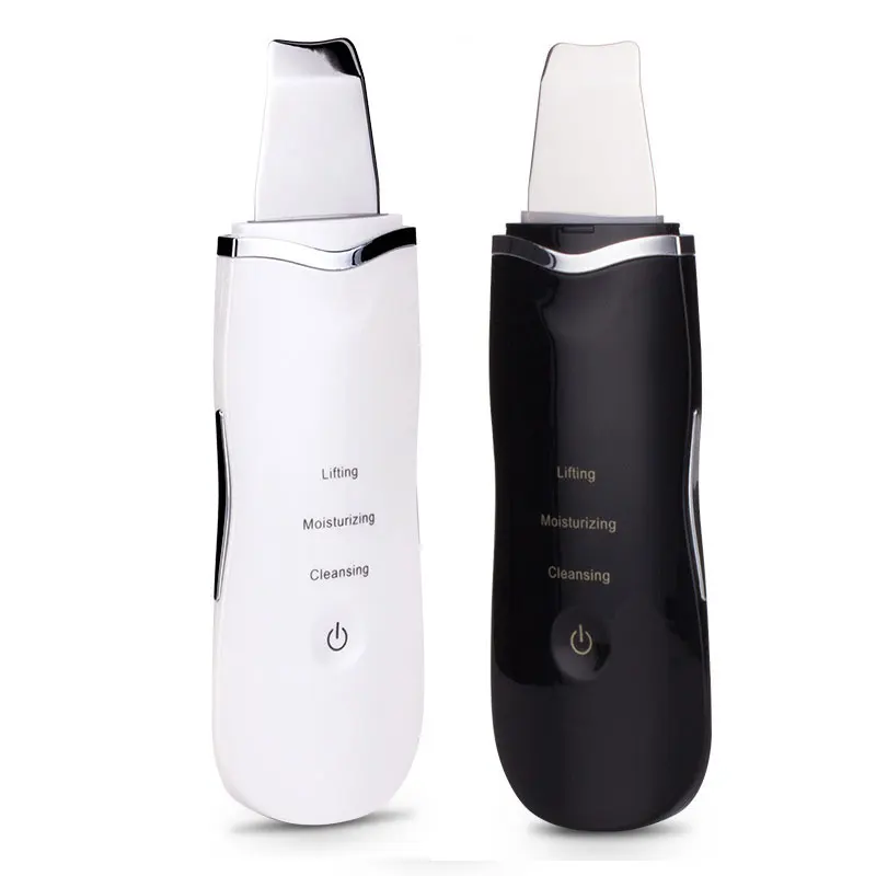 Ultradźwiękowy oczyszczacz do skóry, peeling do twarzy, urządzenie do liftingu EMS, peeling, eksfoliant, jonowy oczyszczacz do twarzy, usuwacz zaskórników, urządzenie kosmetyczne.