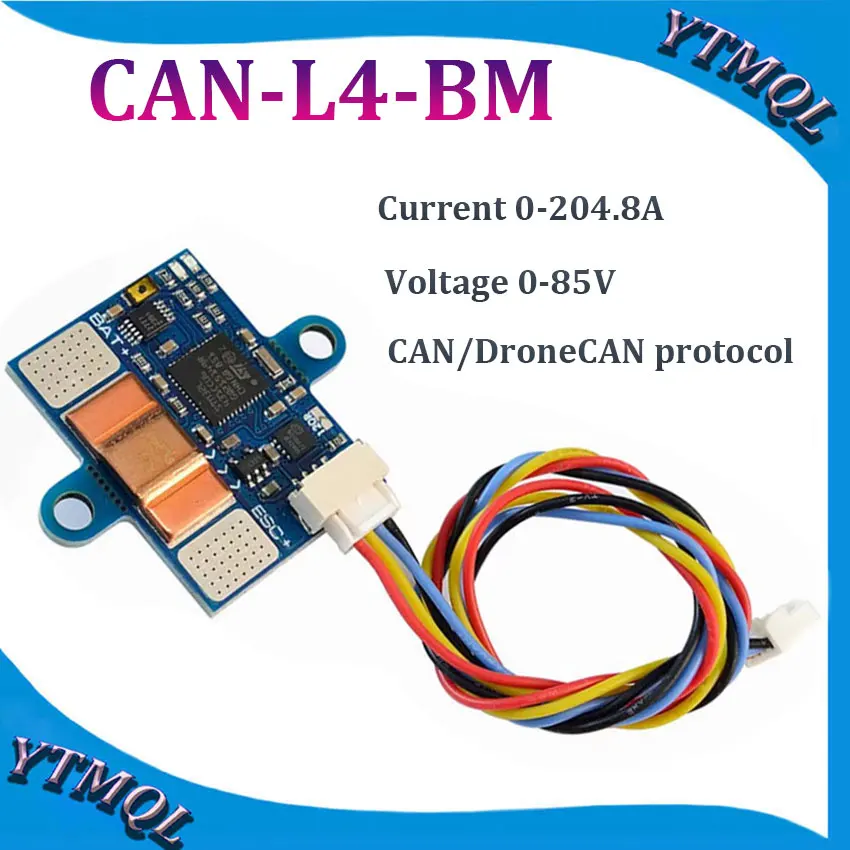 1Pcs MATEK Mateksys AP_PERIPH CAN DIGITAL POWER MONITOR, CAN-L4-BM  0-85V CAN/DroneCAN protocol Digital Power Monitor