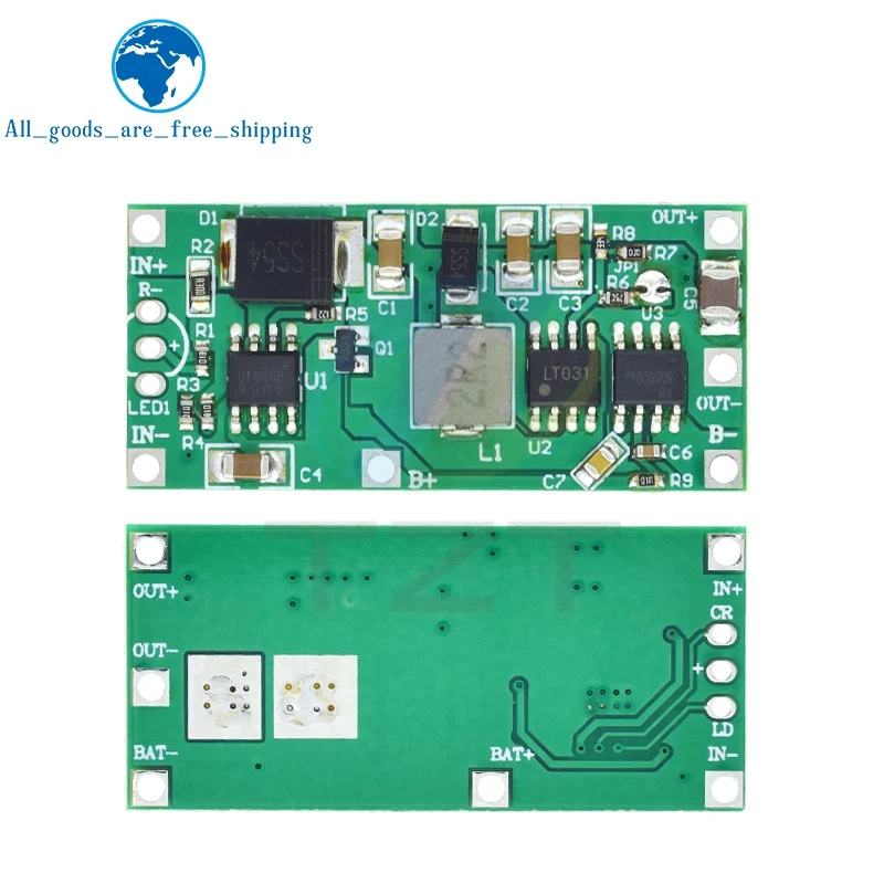 Module d'alimentation sans interruption 5V 2a, batterie au Lithium 12V 15w, Protection de connexion inversée, panne de courant, transfert automatique