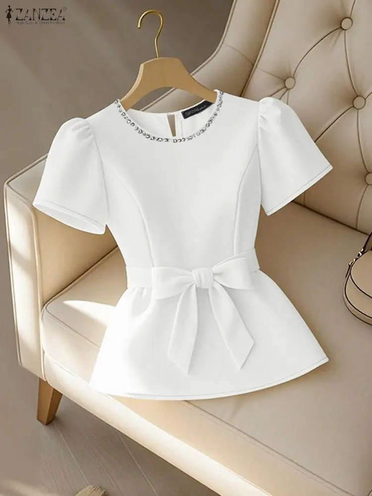 Thumbnail 2 - #10 Latest Womens Office Work Blouses Offers