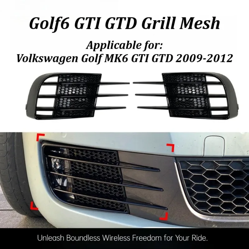 for-volkswagen-golf-mk6-gti-gtd-2009-2012-fog-light-grille-wind-blade-styling-modification-accessories-exterior-parts-upgrade