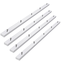 4pcs Crosscut Sled for Table Saw, 3/4\