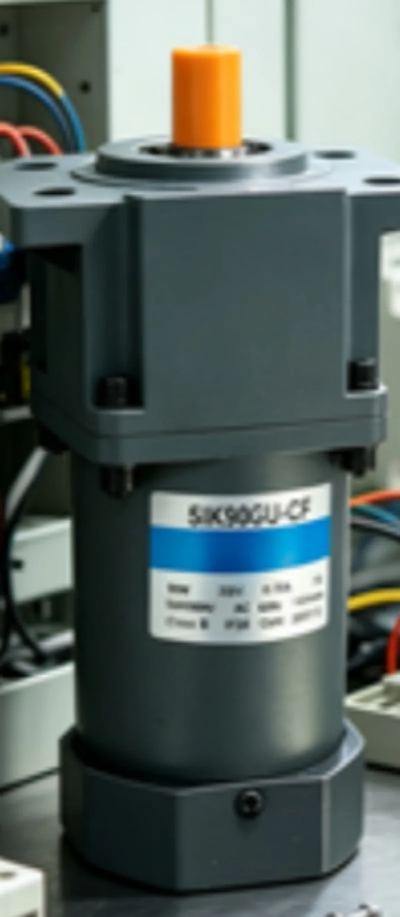 AC Reduction Gear Motor 5IK90GU‑CF, Adjustable Speed Motor With 5GU30K 5GU50K 5GU200K 5GU300K Gearhead