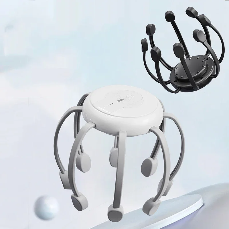Smart Scalp Massager Intelligent Head Massage Device Scalp Therapy Vibration Deep Relaxation Tools Relaxation Stress Relief