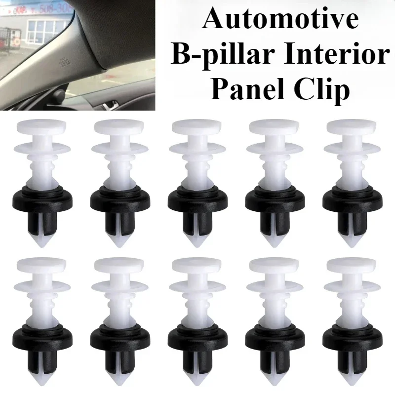10/20/30/50PCS Automotive B-Pillar Interior Board Clip for Honda Civic CR-V Fit Pilot Acura Rocker