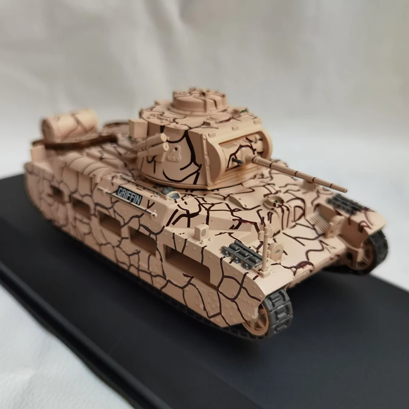 TANQUE DE INFÂNTRIA MK II, Modelo de Liga Acabado, Escala 1:43, Simulação Original Terminada, Brinquedo Colecionável Estático, Presente, 1:43