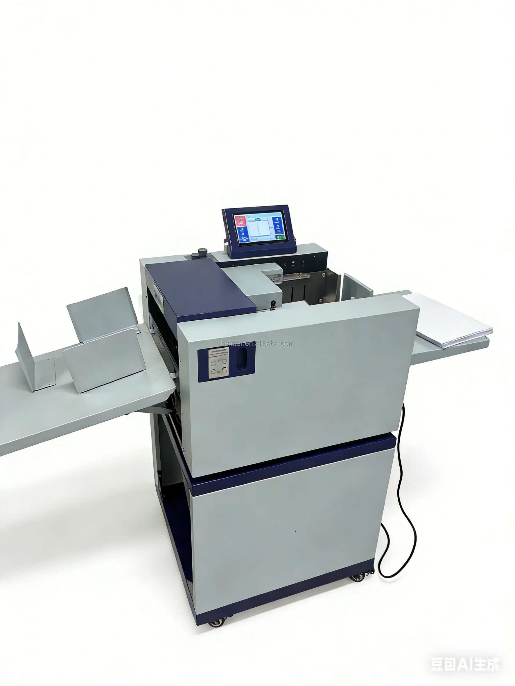 SCP-13A Anti Paper Jam Air Suction Auto Feeding 330mm 13 Inch Paper Creasing Perforating Machine