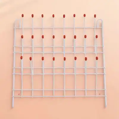 

Science Lab Drying Rack for Test Tube and Beaker Metal Laboratory Draining Holder Reliable and Rust Resistant Tube Rack