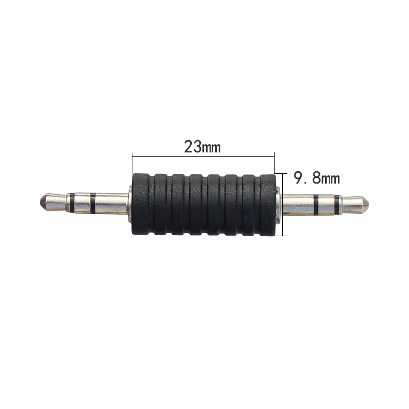 Adaptor AUX Jack 3.5mm pria, Adaptor Stereo Audio pria KE pria untuk perangkat Bluetooth Headphone mobil