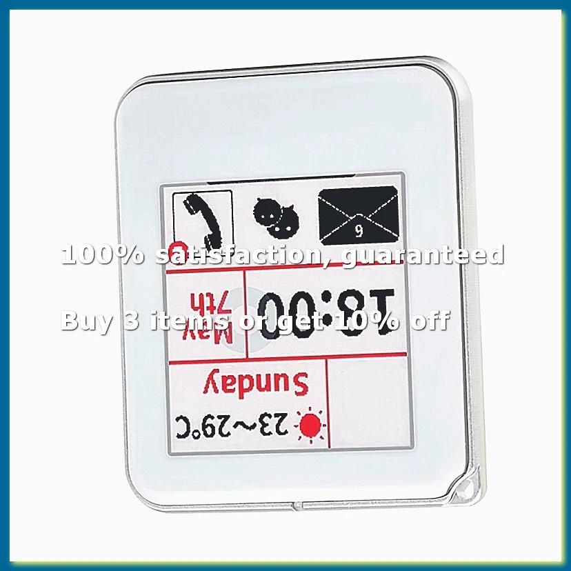 1.54 Inch Epaper Screen NFC Powered E Paper E Ink Tag Battery Free NFC Label DIY Digital Picture Frame Digital Price Tag-WDL