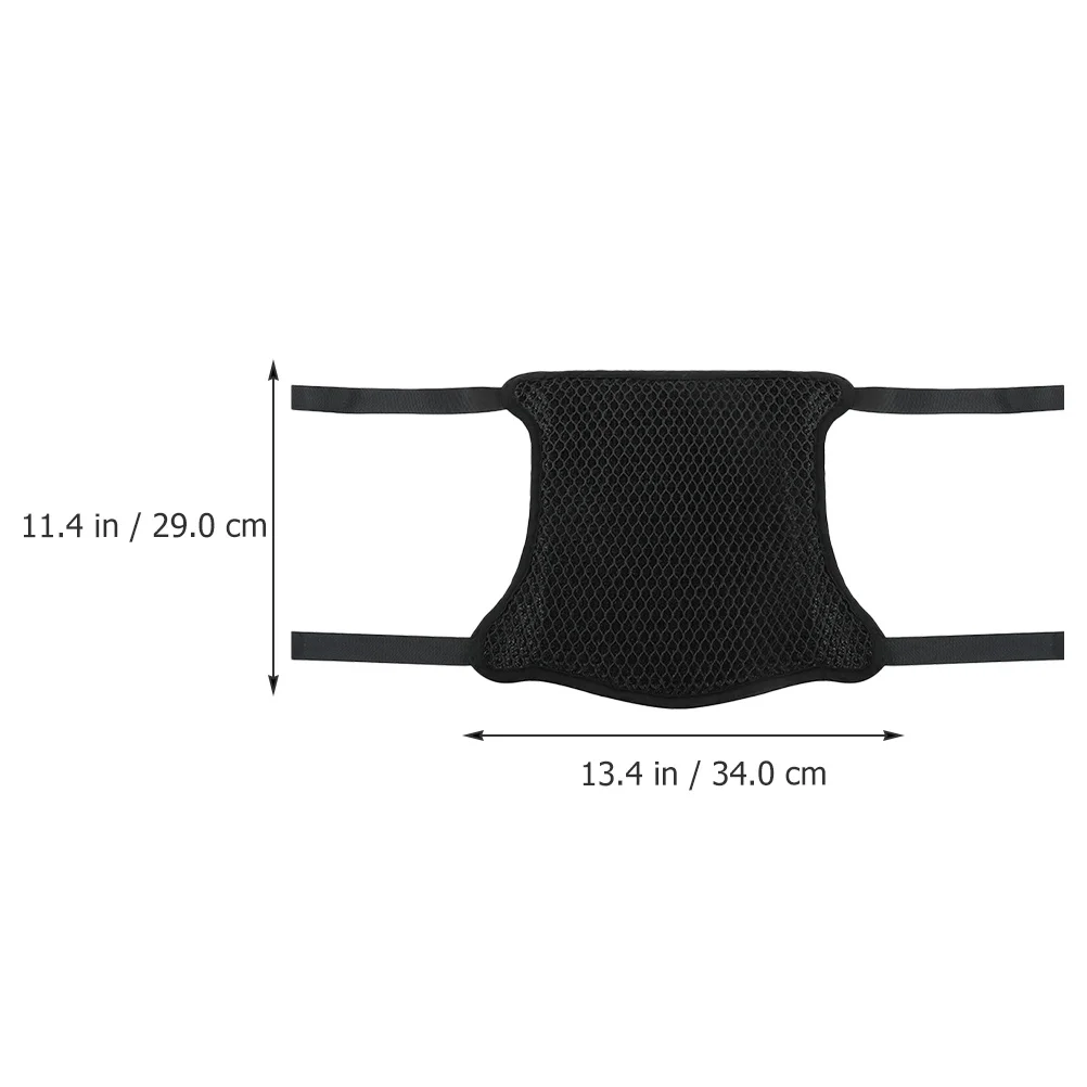 

Motorcycle Seat Pad Mesh Air Cooling Cushion For Electric Motorbike Reusable Seat Cover Comfortable Long Ride Protector
