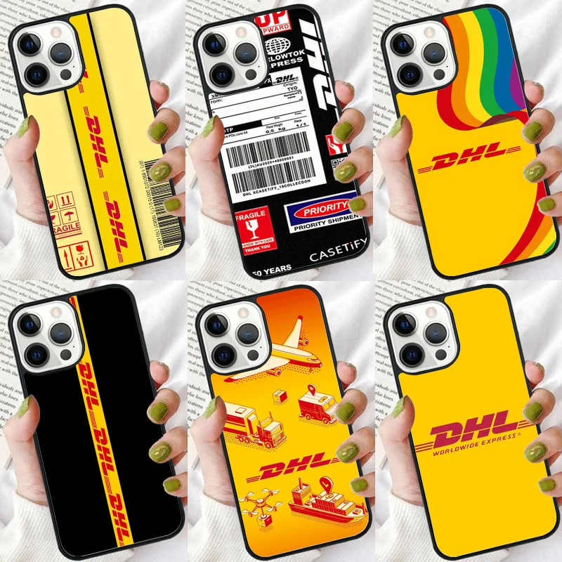 DHL Express-iPhone用の耐衝撃性ソフトシェルケース,iPhone用の耐衝撃ケース16, 15, 14 plus,xr,xs,11,12,13 pro max