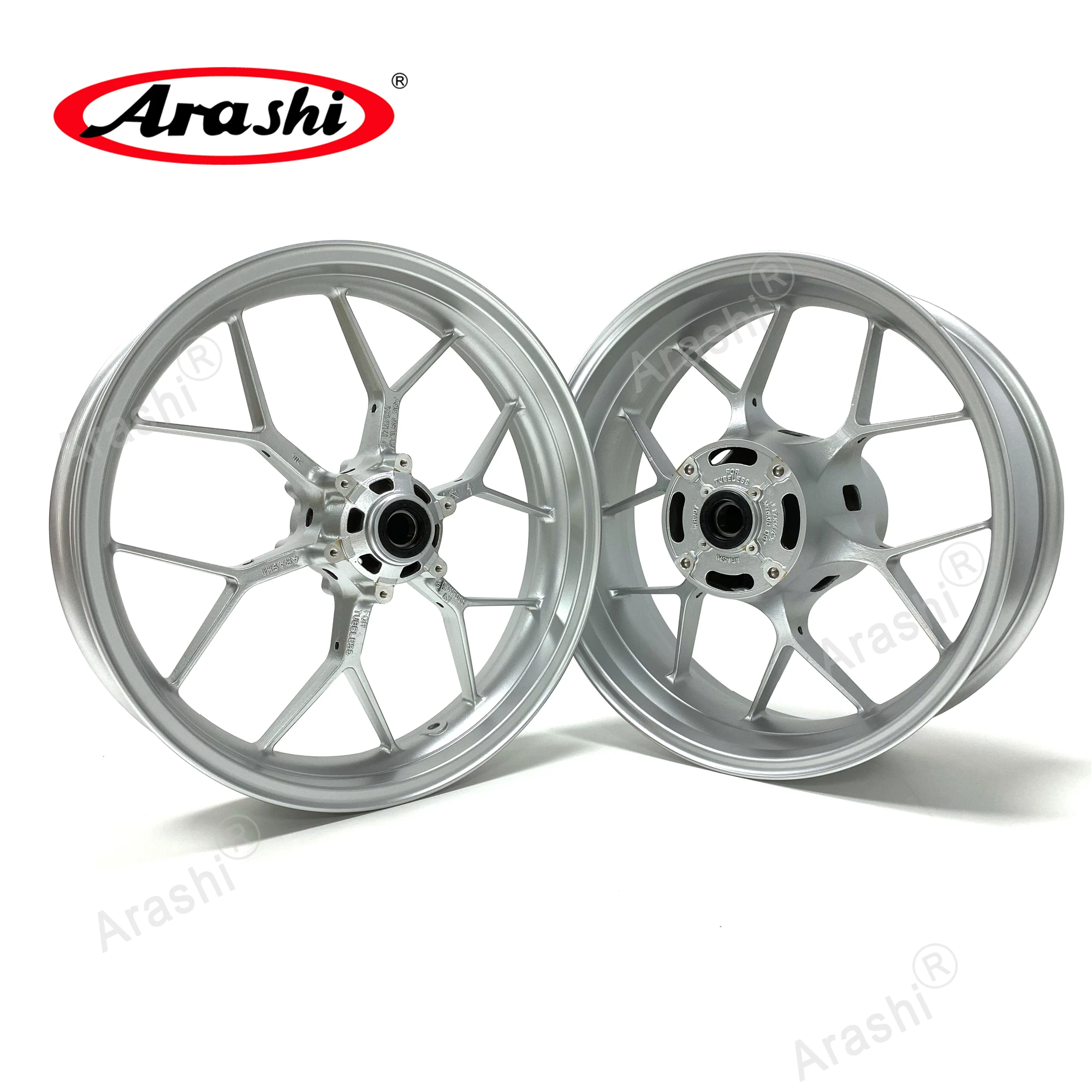 

Arashi Silver Wheels CBR1000RR 2008-2016 Front Rear Wheel Rim Tire Hub For HONDA CBR1000 RR CBR 1000 2012 2013 2014 2015 2016