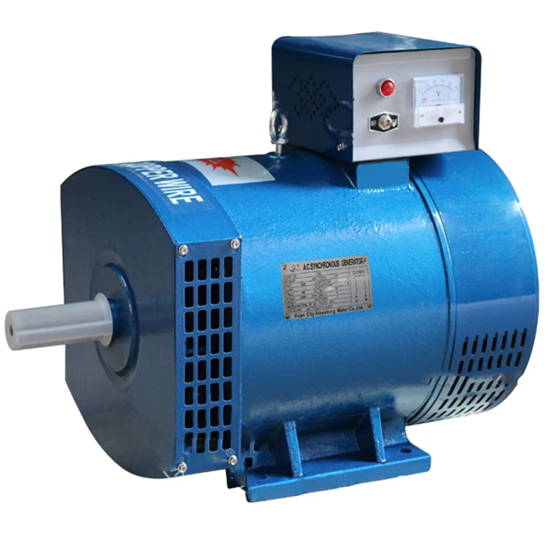 10KW Single/Three-Phase Generator Alternator For Diesel 220V/380V 50Hz 1500rpm All-Copper Welding and power