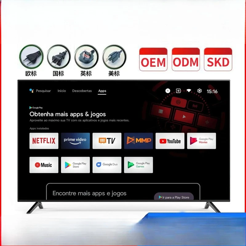 

4K TV LCD Home 19 32 43 55 65 75 Smart TV Hotel