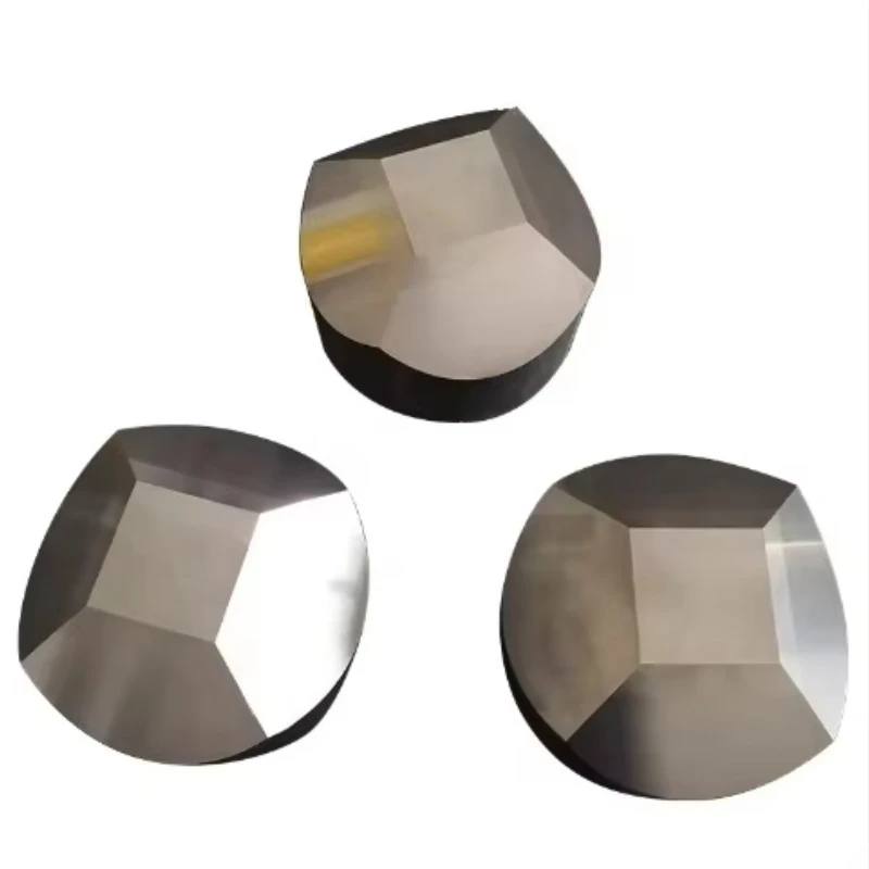 Diamond hydraulic, cubic front carbide anvil