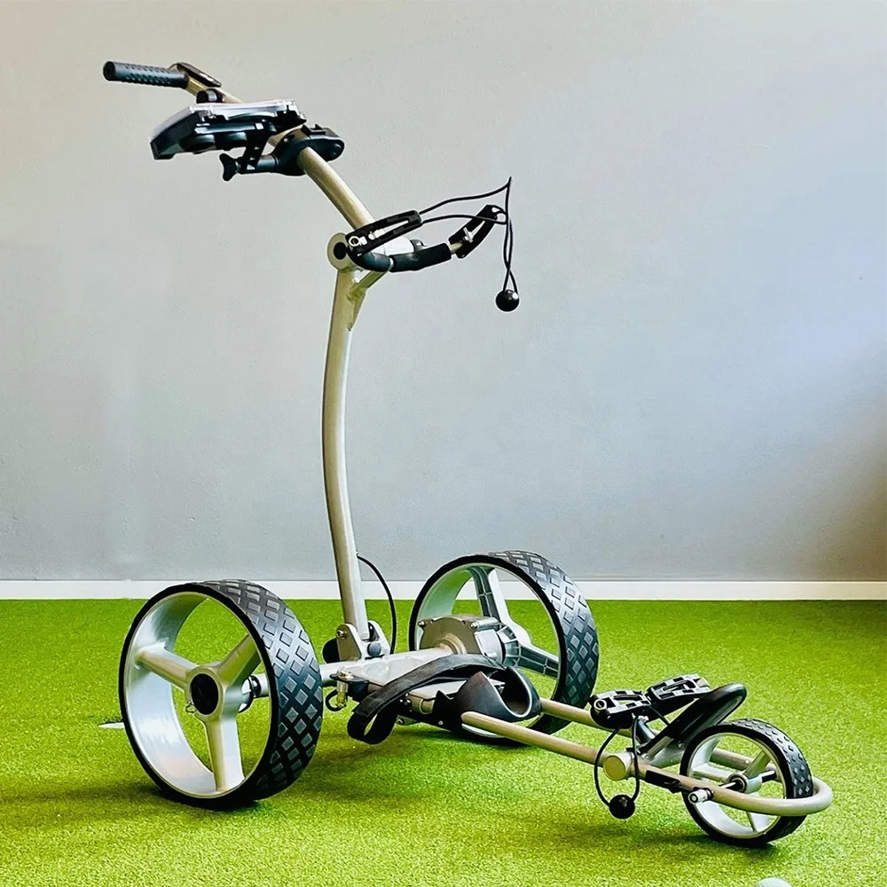 

Single 200W quiet motor With 18-36 Holes Battery Power Golf Caddy