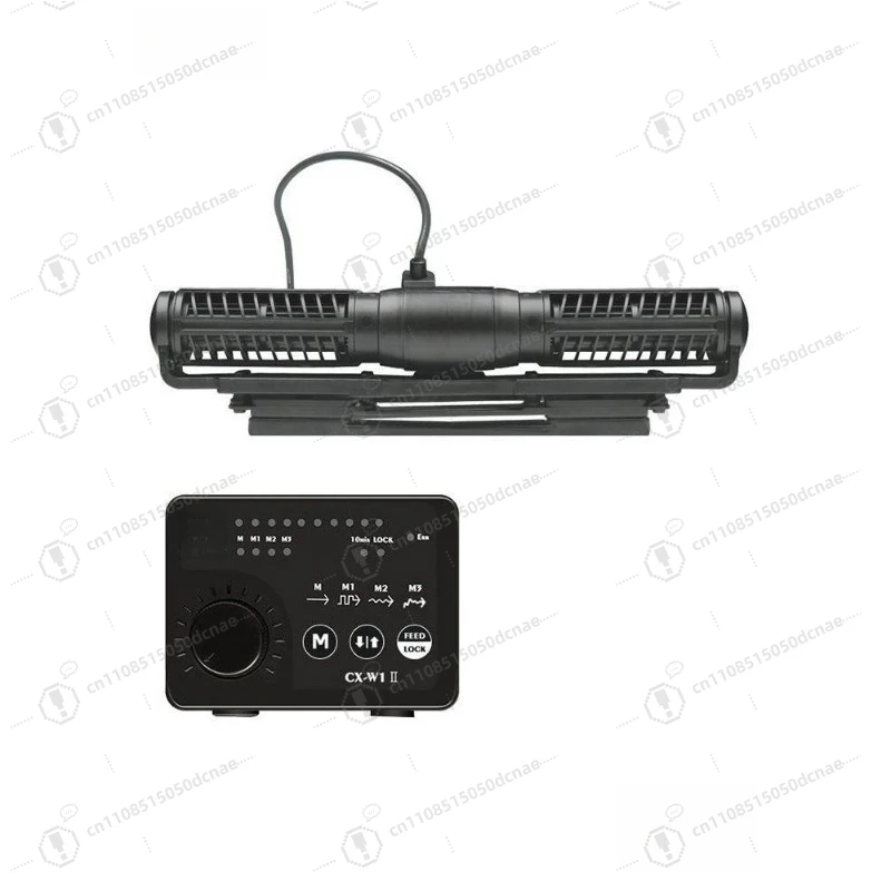 Frequency Conversion Aquarium Wave Maker, Silent Fish Tank Surf Pump, Water Circulation Pump for Freshwater Saltwater Fish Tank