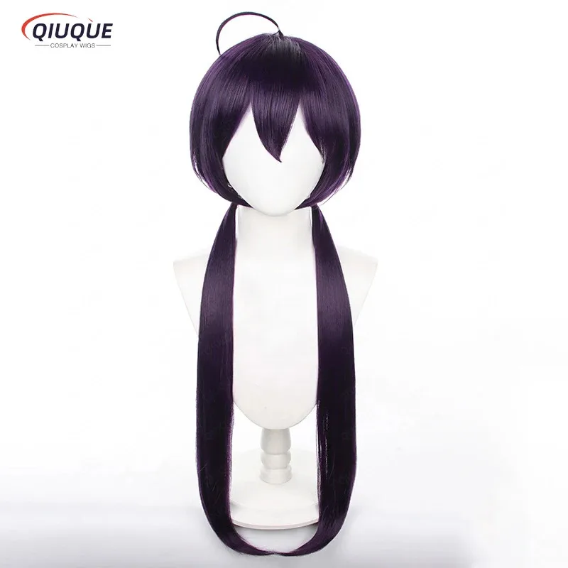 

2025 yiyi Izumi Kyouka Cosplay Long Purple Heat Resistant Synthetic Hair Anime Party Wigs + Wig Cap