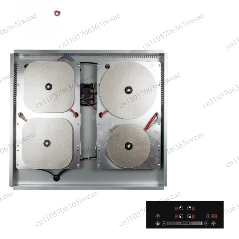 Hidden Magnetic Granite Ceramic Cookware Stainless Steel Built-in Invisible Induction Cooker Touch Sheep Design
