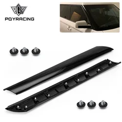 Left + Right Car Exterior Molding Windshield Pillar Trim Front For Kia Soul 2010 2011 2012 2013 86170-2K500 86180-2K500