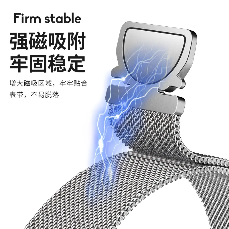 حزام مغناطيسي لساعة هواوي GT5 GT4 GT3 حزام ساعة نسائي لساعة هواوي GT5 Pro 46 مللي متر سوار كوريا معدني 22 مللي متر معصمه