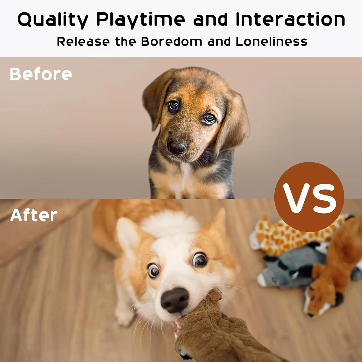 Interactive Dog Toys For Large Dogs For Aggressive Chewers Squeaky Big Dogs Toys Indestructible For Small Dogs Pet  Accessories