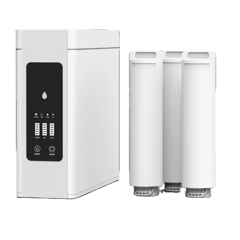 75g reverse osmosis system and lifetime reminder water filter system with 3.2G pressure tank