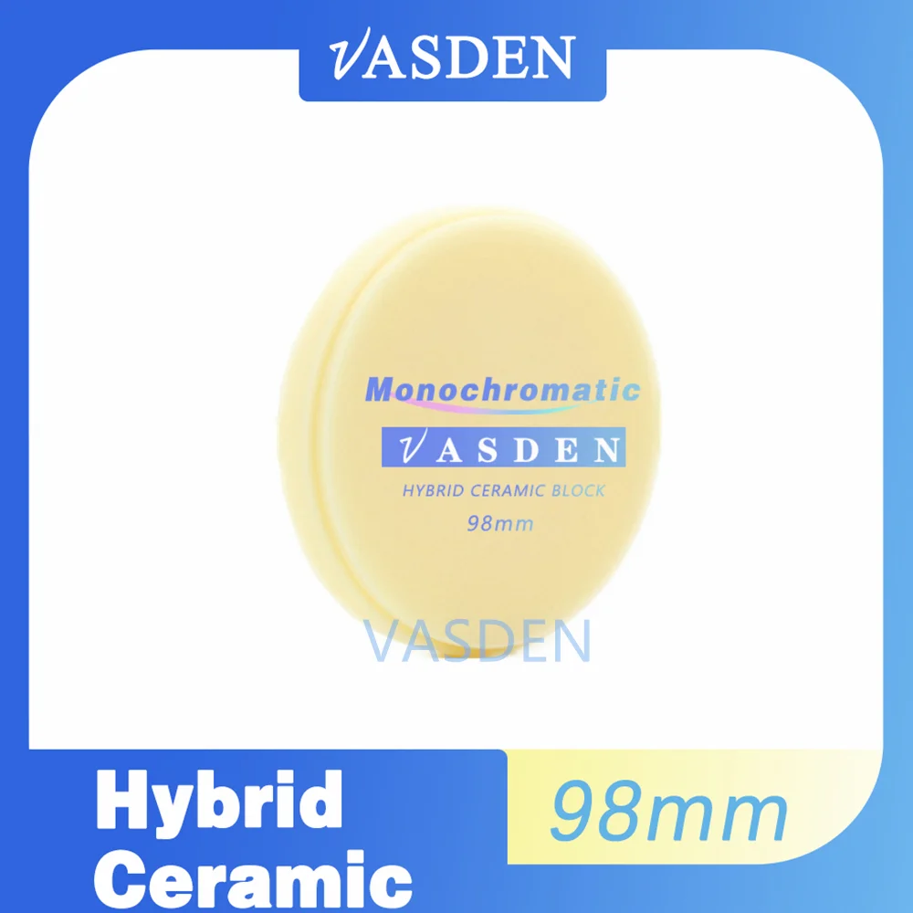 vasden ceramica hibrida inlay dental composite block em odontologia disco ceramico dental material cadcam 01