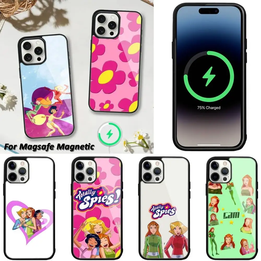 

Totally Spies Phone Case For iPhone 16,15,14,13,12,11,Plus,Pro,Max,Mini Magsafe Magnetic Wireless Charging