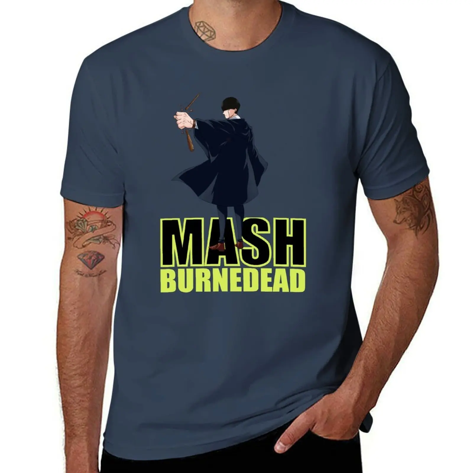 

Mashle - Mash Burnedead T-Shirt Work Casual Loose Fit T-Shirt
