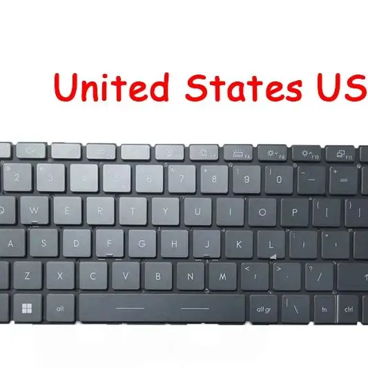 Backlit US SP Keyboard For MSI Prestige 15 A11SB A11SC A11SCS A11SCX A11UC A11UD A11MO A11MOT A12SC A12U A12UC A12UD Gray Black