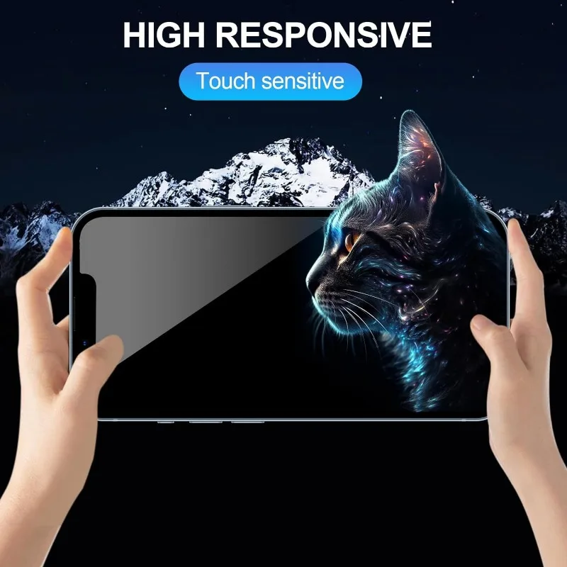 1-3Pcs Privacy Tempered Glass for iPhone 15 14 13 12 11 Pro Max Plus Anti-Spy Screen Protectors for iPhone X XR XS Max SE Glass