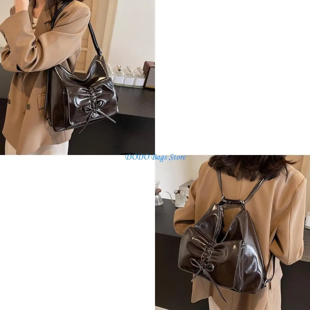 

Стильная женская сумка через плечо из искусственной кожи большой емкости для ежедневного использования