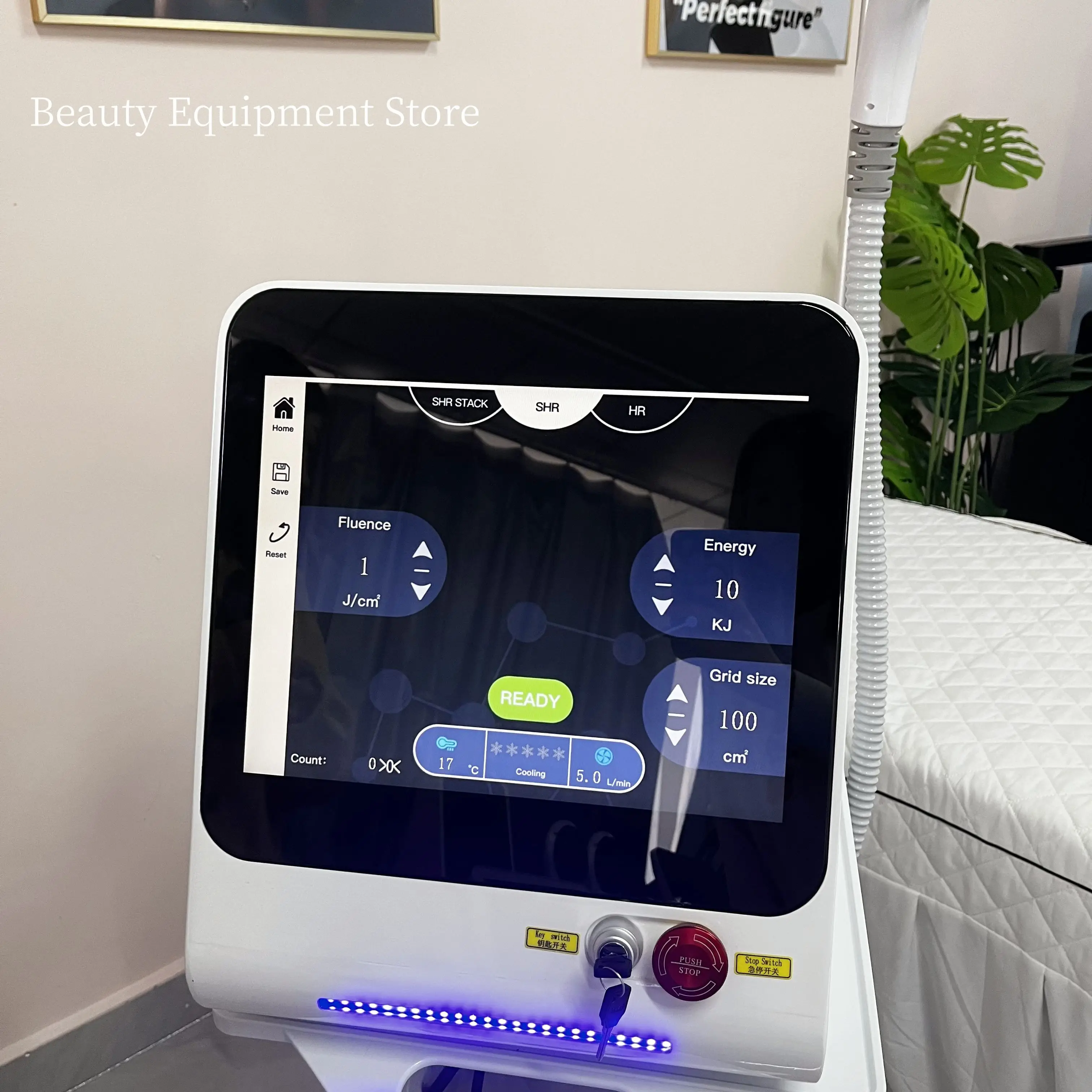 أفضل آلة إزالة الشعر الجديدة من البلاتين الجليدي للعناية بالبشرة 808 نانومتر آلة إزالة الشعر بالليزر ديود 3-طول موجي #6