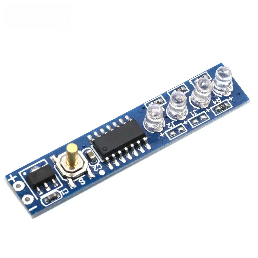 1S/2S/3S/4S Lithium Battery Capacity Indicator LED Display Board Power Level Indicator For 18650 Lithium Battery DIY