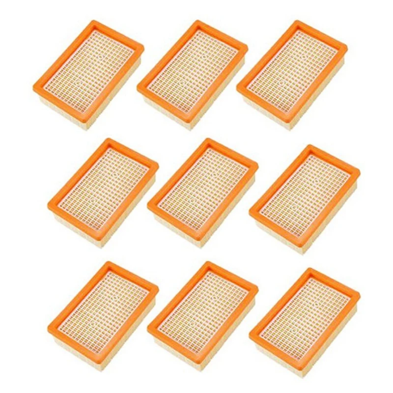 

9Pcs HEPA Filter Replacement Filter For KARCHER MV4 MV5 MV6 WD4 WD5 WD6 Wet&Dry Vacuum Cleaner Replacement Parts 2.863-005.0