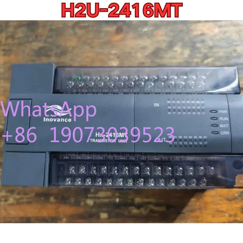 

Second-hand PLC module H2U-2416MT function test is normal