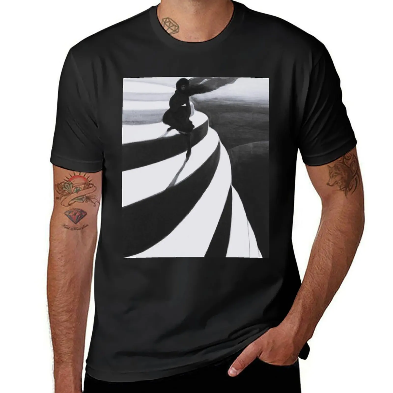 

Vertigo, ink on paper female portrait expressionism, symbolism modern art painting by Leon Spilliaert T-Shirt