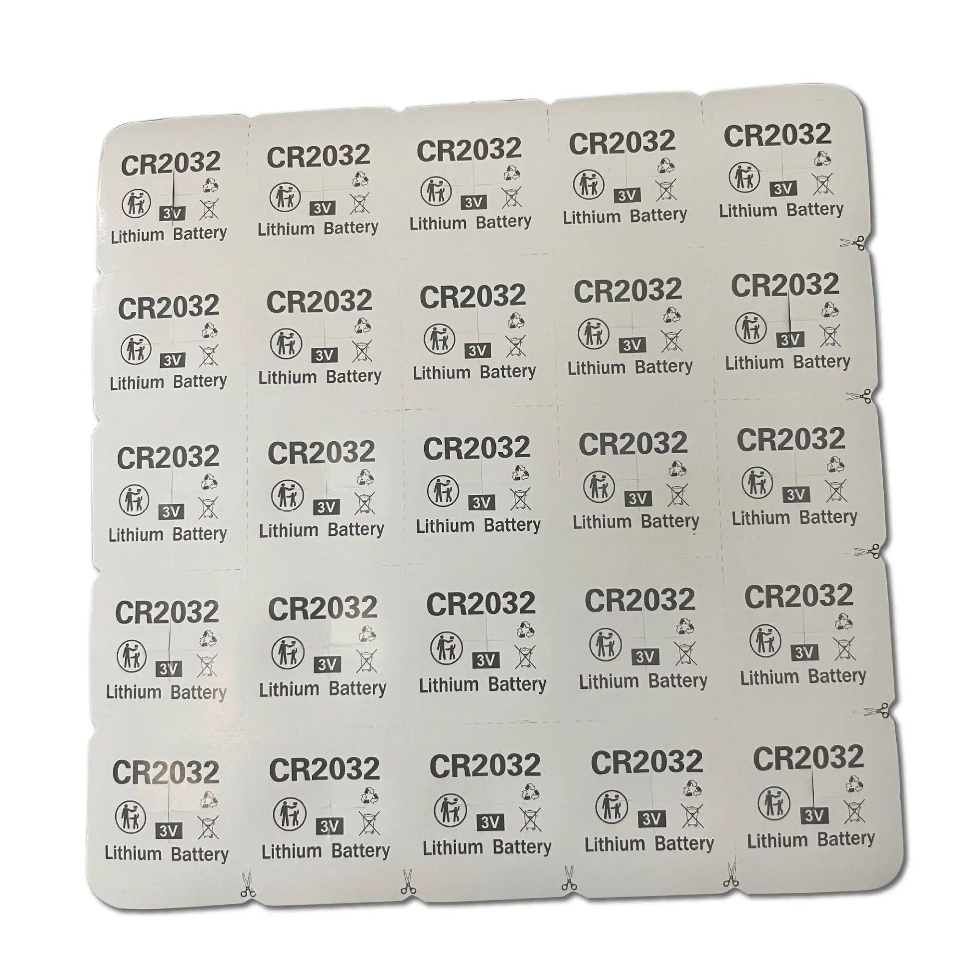 CR2032 Button Coin Cell 3V CR 2032 Lithium Battery ECR2032 BR2032 DL2032 for Toy Watch Car Remote Control Calculator Motherboard