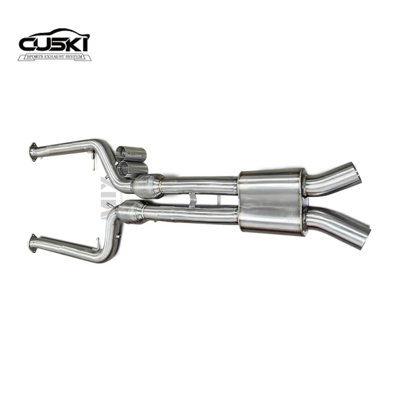 CUSKI Exhaust Mid pipe For BMW X3M X4M F97 F98 3.0T 2019-2023 section improve exhaust performance Exhaust System