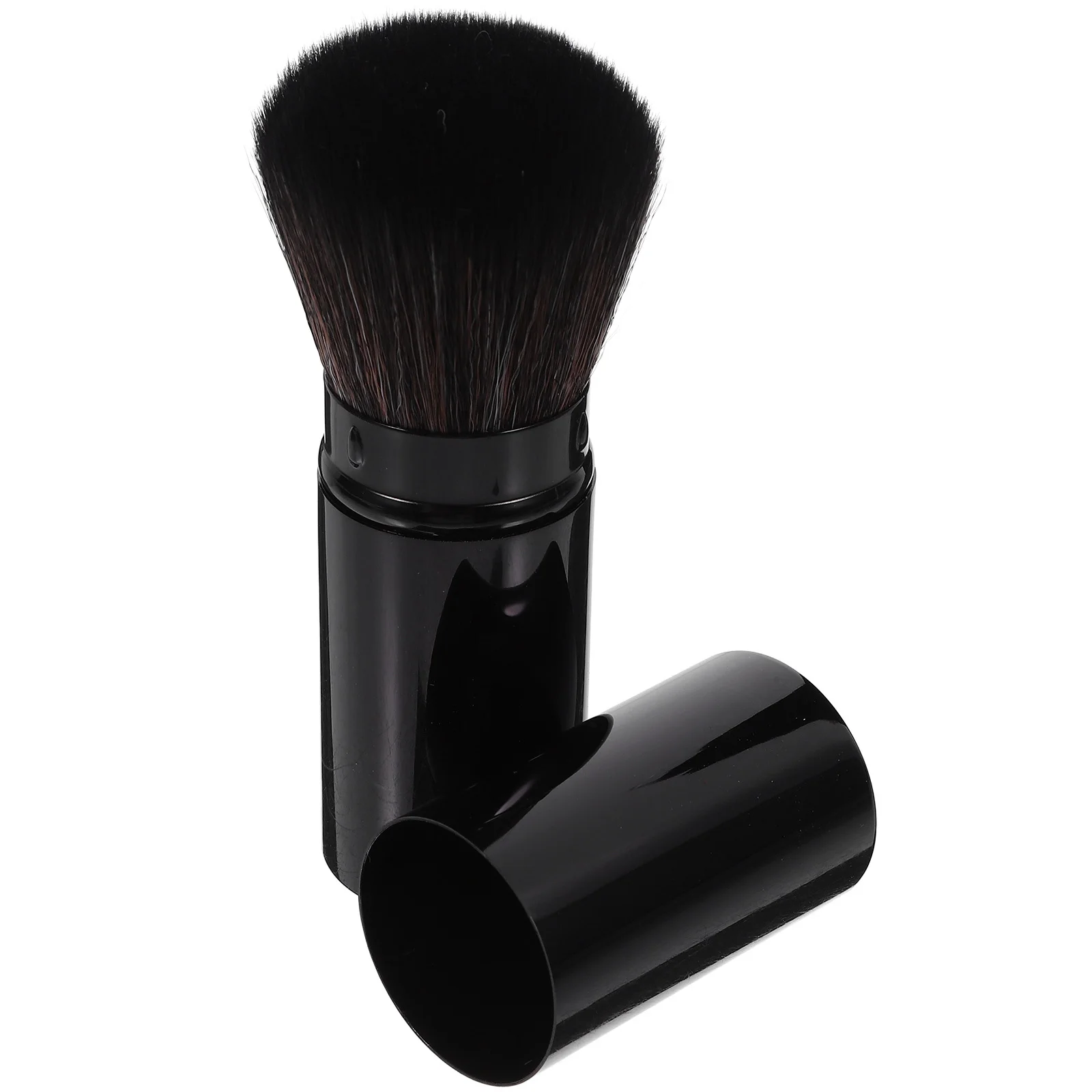 Pinceau à Blush rétractable Portable, brosse à poudre libre, petit outil de maquillage polyvalent Compact, outil de maquillage