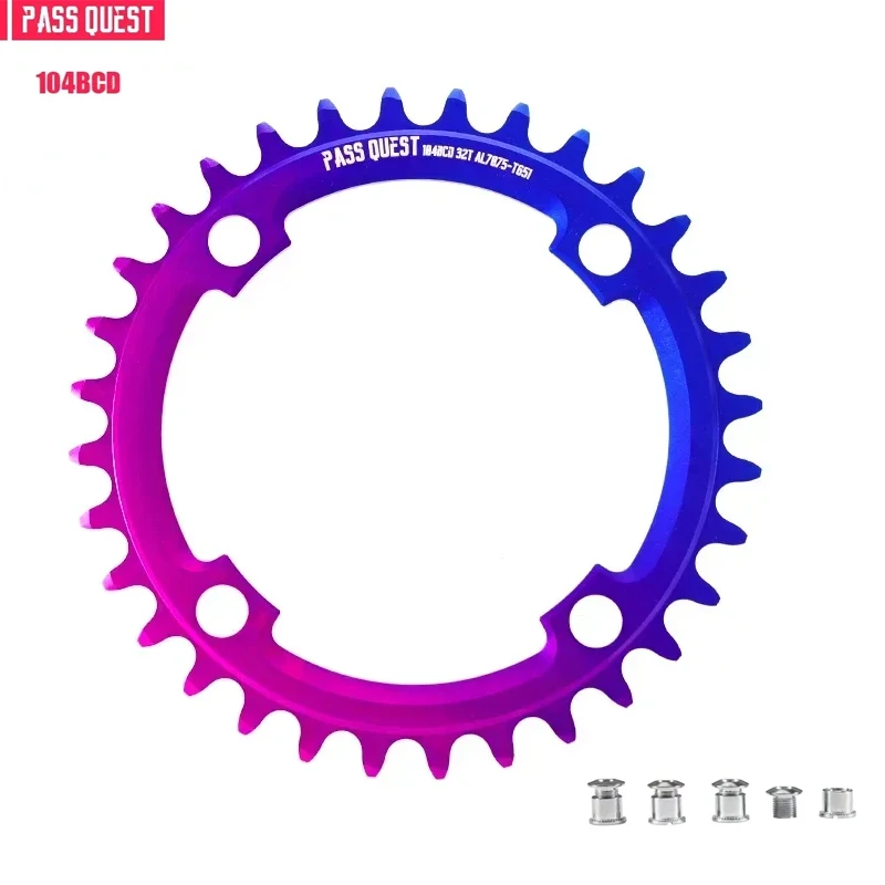 

PASS 104BCD and GXP Single-Speed Chainwheel Urban and Street Action Bike Dedicated Single Speed Bicycle Accessories