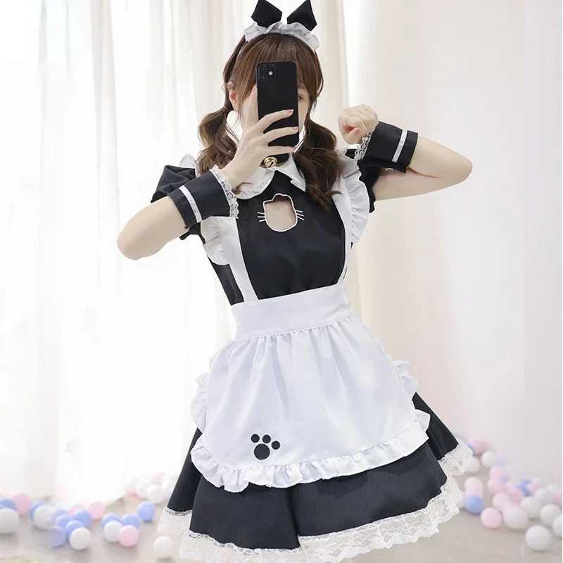 

Sexy Cosplay Maid Costume Anime Women Maid Outfit Ladies Uniform