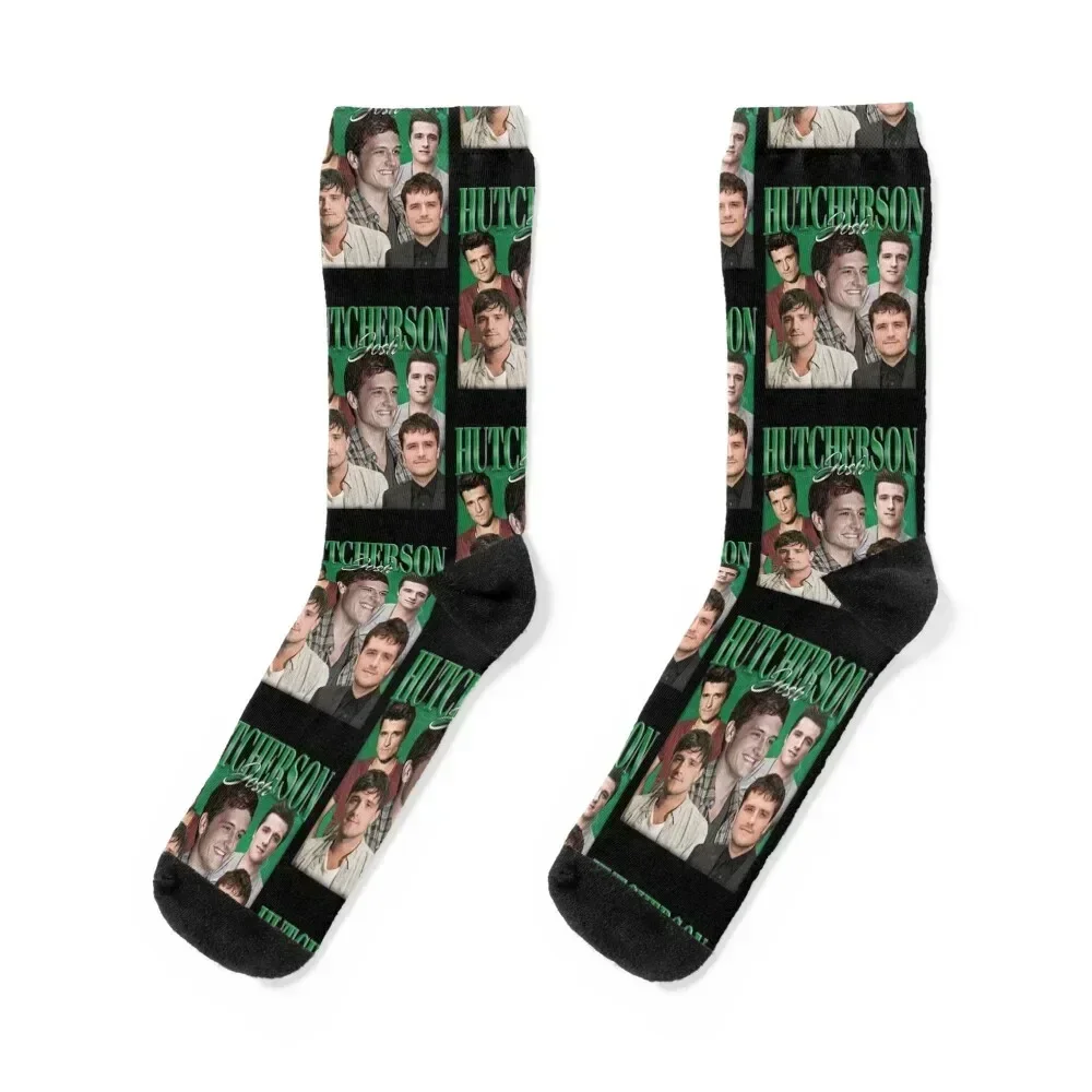 

Hutcherson Josh Socks designer Thermal man winter Boy Socks Women's
