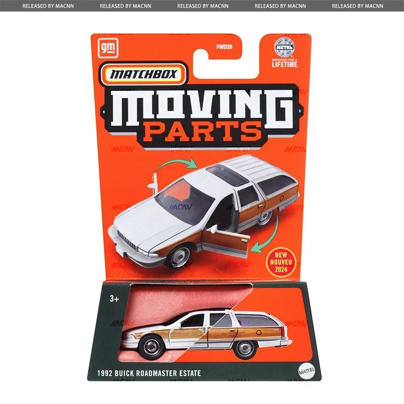 2024 Mattel Matchbox Moving Parts 1992 BUIck RANGE Opel mokka Fwd28-Q Chevy Blazer Ev Taycan Gts Model Metal Car Toy Gift