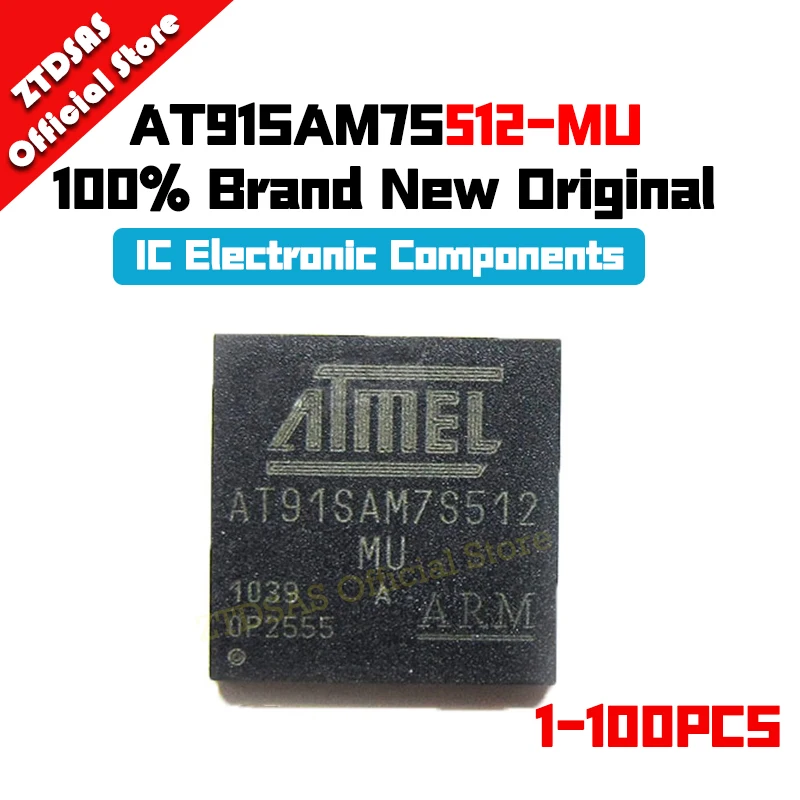 

1-100PCS AT91SAM7S512-MU AT91SAM7S512 AT91SAM7S AT91SAM AT91S AT91 AT IC MCU QFN-64 Chip