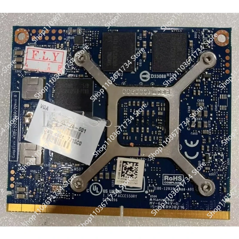 Tarjeta De Vídeo Gráfica Original K2100M K 2100M N15P-Q3-A1 2GB CN-0G4FN0 0G4FN0 Para DELL M4700 M4800 HP 8770W 8570W, Envío Ráp