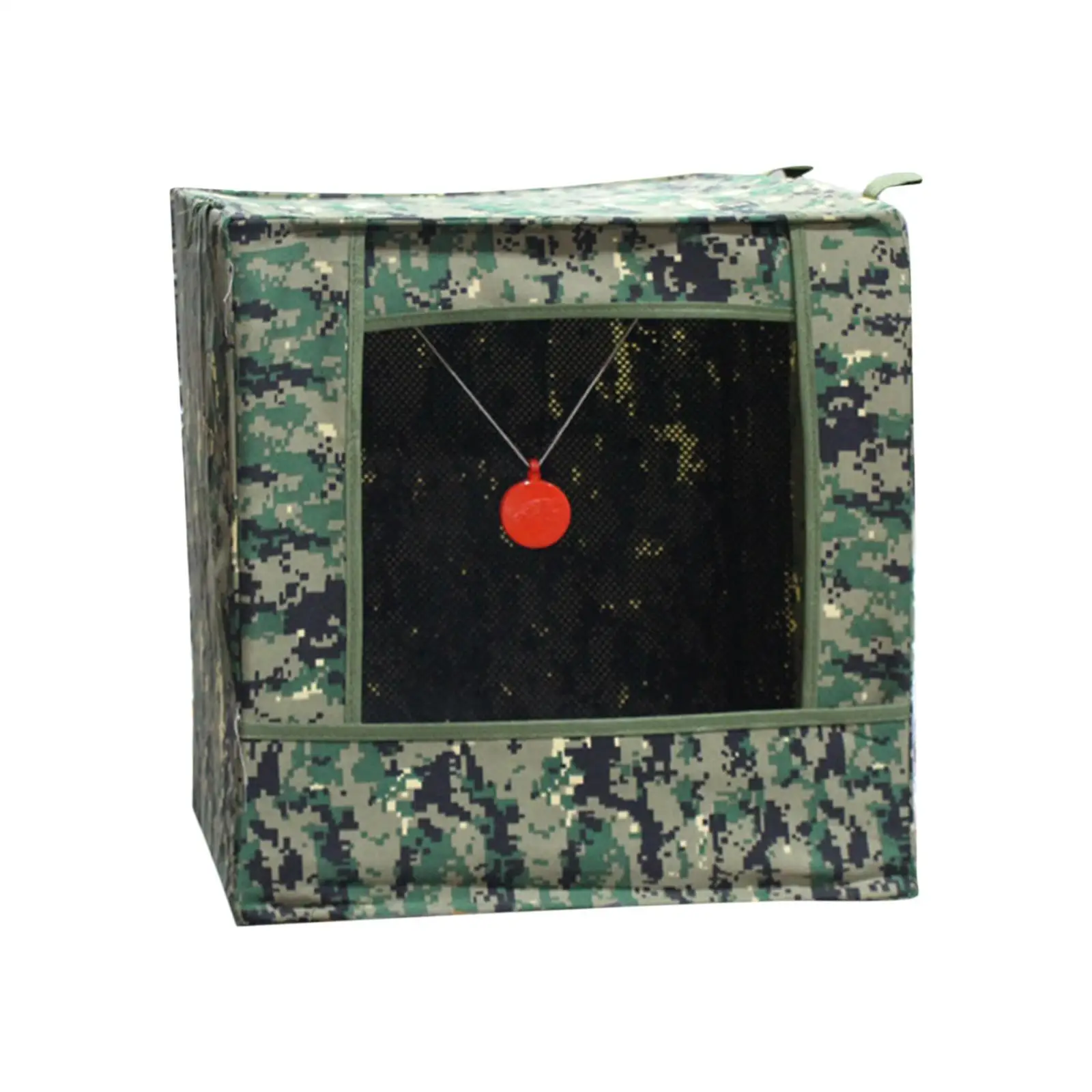 Slingshot Target Box for Indoor and Outdoor Use with Recycle Case