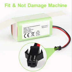 New 14.4v 2800mAh Li-ion Battery For Lefant m210b Robot Vacuum Cleaner